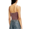 t-ley Thong bodysuit in marbled ribbed jersey t-ley Thong bodysuit in marbled ribbed jersey