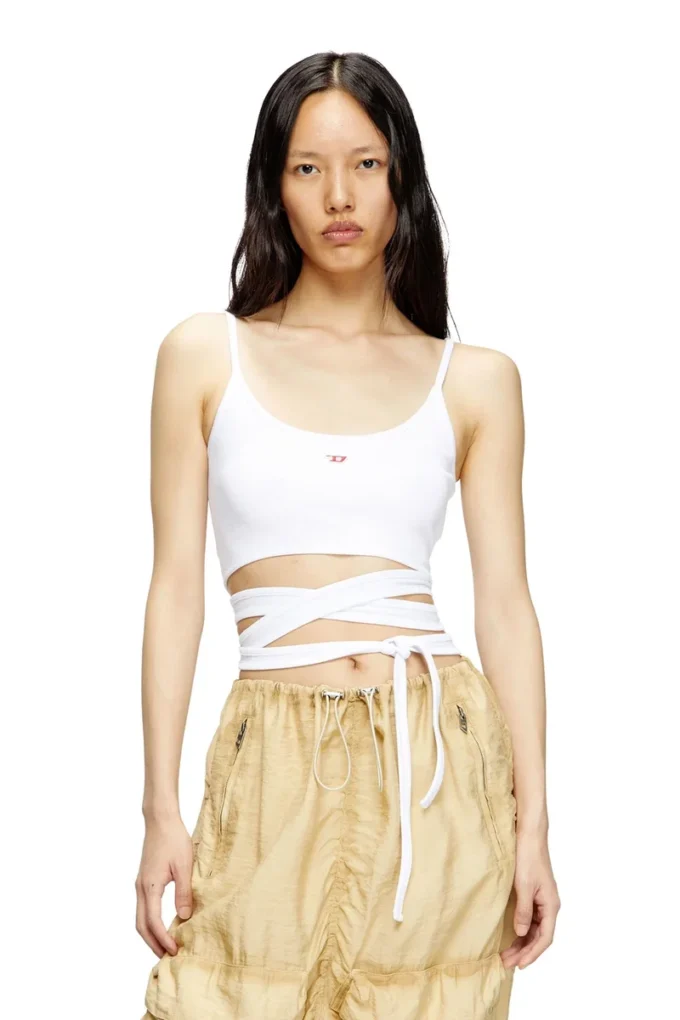 t-leya-tail Vest top with wrap ties t-leya-tail Vest top with wrap ties