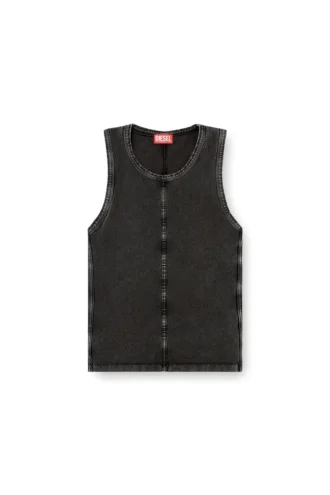 t-mely-sl Tank top in denim-look jersey