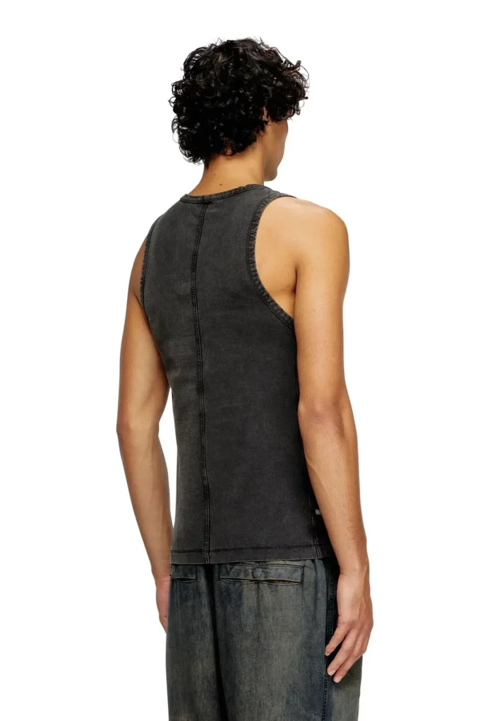 t-mely-sl Tank top in denim-look jersey t-mely-sl Tank top in denim-look jersey