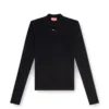 t-mokky-ls-microdiv Ribbed top with mock neck t-mokky-ls-microdiv Ribbed top with mock neck