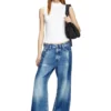 t-mokky-sl-microdiv Ribbed tank top with mock neck t-mokky-sl-microdiv Ribbed tank top with mock neck