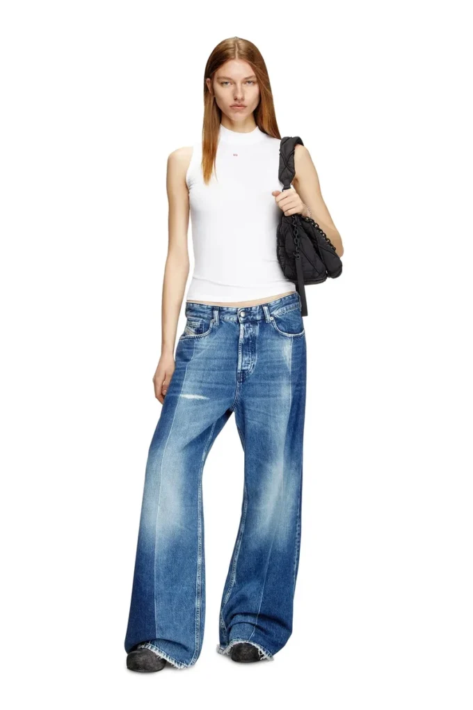 t-mokky-sl-microdiv Ribbed tank top with mock neck t-mokky-sl-microdiv Ribbed tank top with mock neck