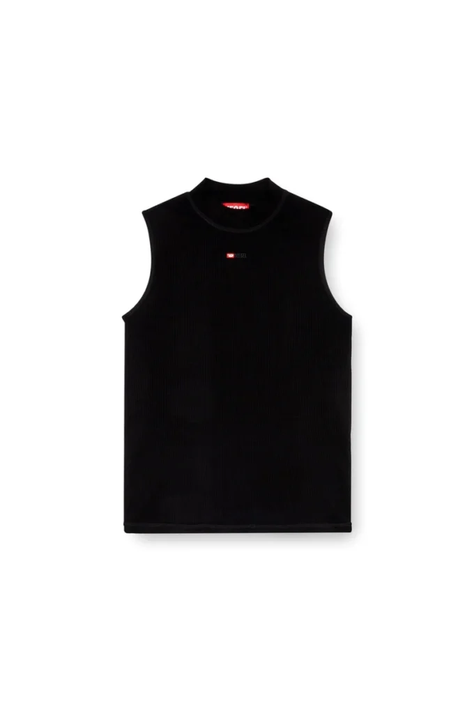 t-mokky-sl-microdiv Ribbed tank top with mock neck t-mokky-sl-microdiv Ribbed tank top with mock neck