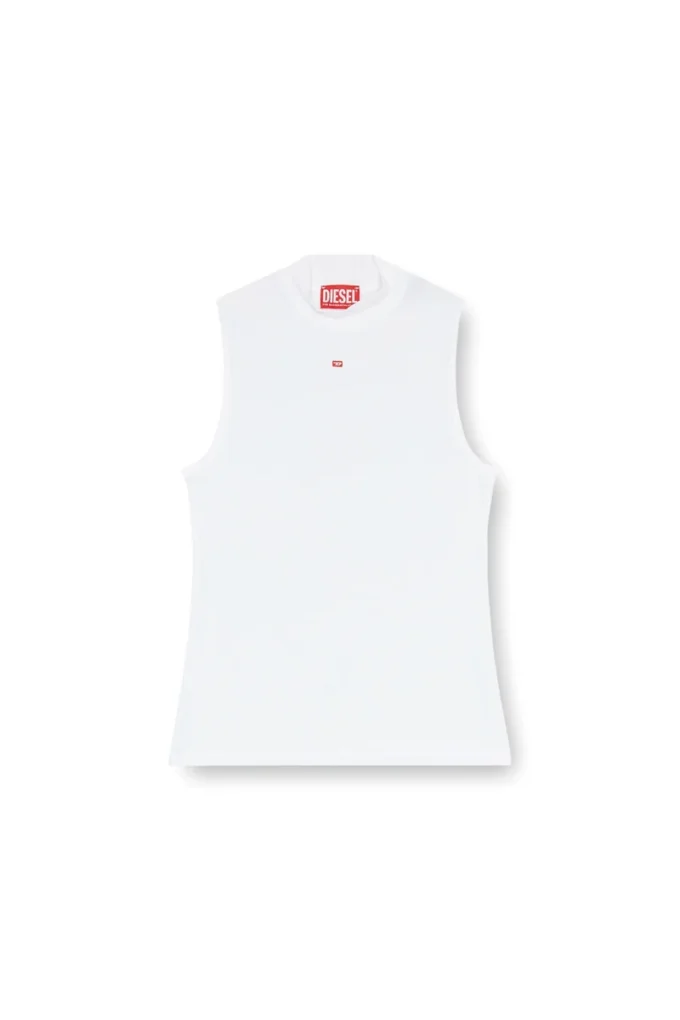 t-mokky-sl-microdiv Ribbed tank top with mock neck t-mokky-sl-microdiv Ribbed tank top with mock neck