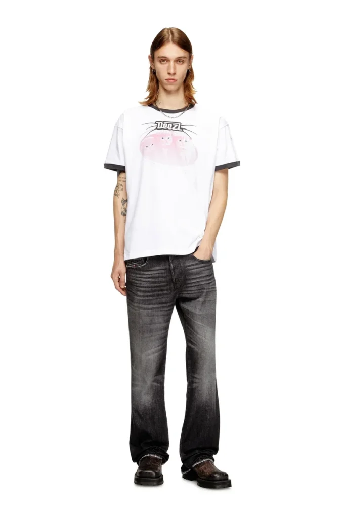 t-norm-cuff Cotton t-shirt with digital print t-norm-cuff Cotton t-shirt with digital print