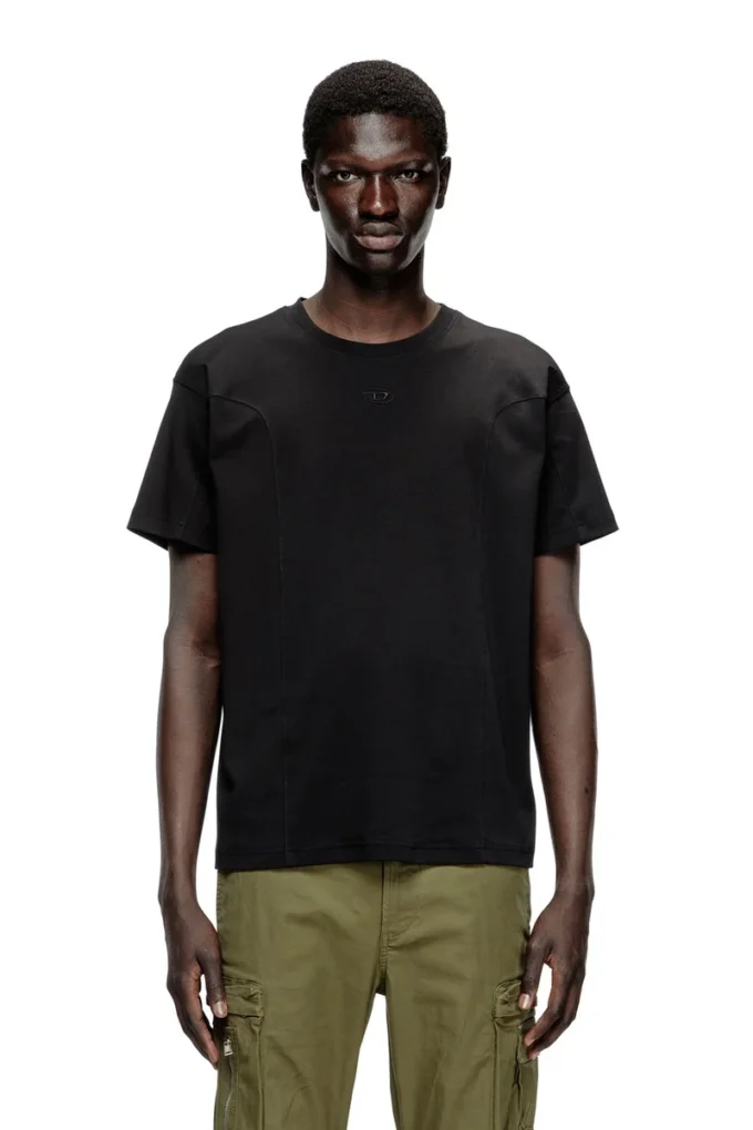 t-norm-int Short-sleeve T-shirt with panels t-norm-int Short-sleeve T-shirt with panels
