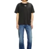 t-norm-iod Light cotton T-shirt with metallic Oval D logo t-norm-iod Light cotton T-shirt with metallic Oval D logo