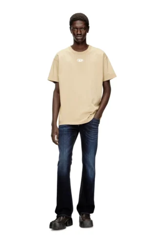 t-norm-iod Light cotton T-shirt with metallic Oval D logo