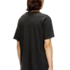 t-norm-iod Light cotton T-shirt with metallic Oval D logo t-norm-iod Light cotton T-shirt with metallic Oval D logo