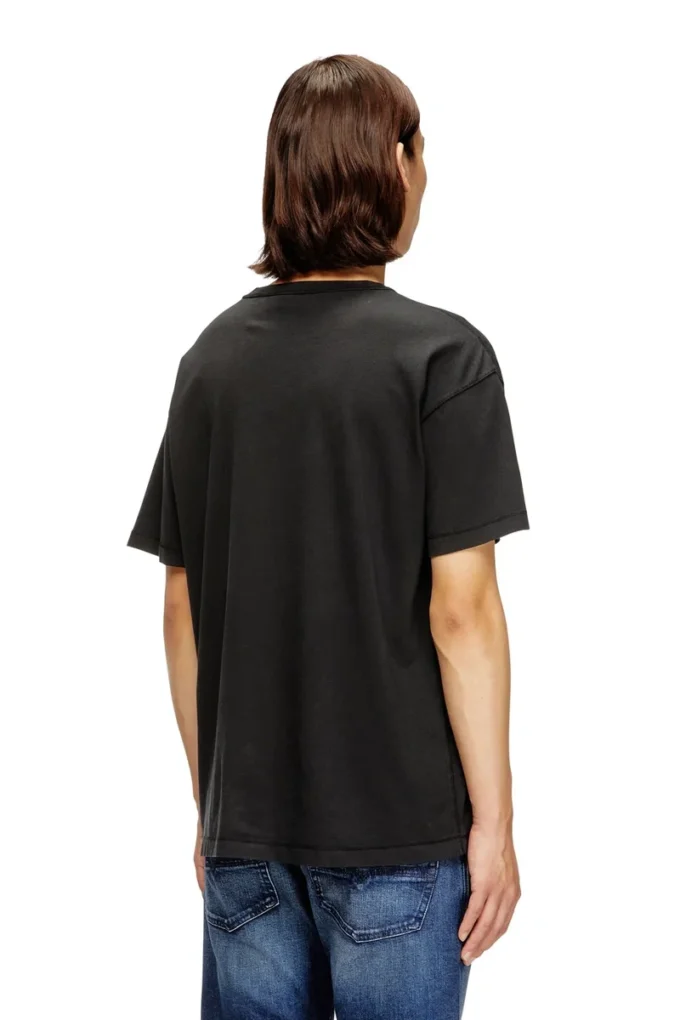 t-norm-iod Light cotton T-shirt with metallic Oval D logo t-norm-iod Light cotton T-shirt with metallic Oval D logo