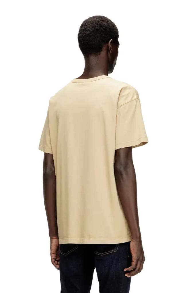 t-norm-iod Light cotton T-shirt with metallic Oval D logo t-norm-iod Light cotton T-shirt with metallic Oval D logo