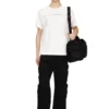 t-norm-piping T-shirt with contrast piping