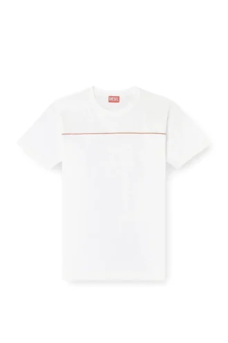 t-norm-piping T-shirt with contrast piping