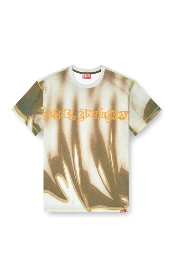 t-norm-show T-shirt with graffiti print t-norm-show T-shirt with graffiti print