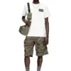 t-norm-t3 T-shirt with camo logo patch