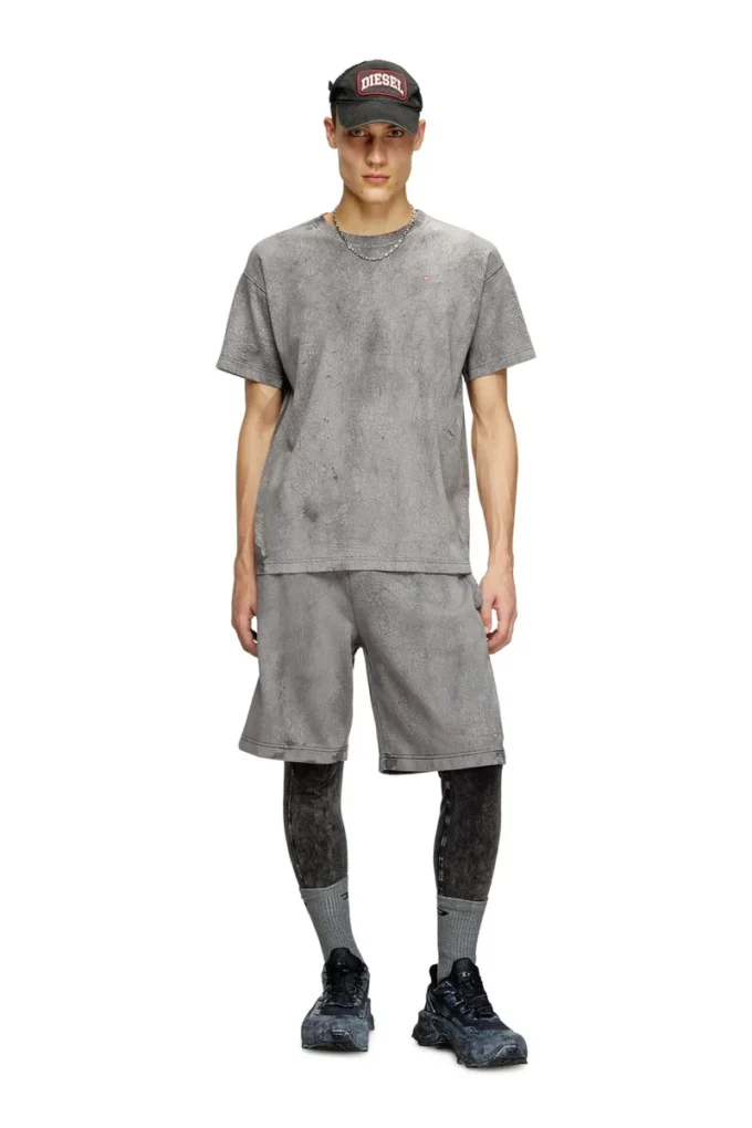 t-norm-t8 T-shirt in waxed jersey t-norm-t8 T-shirt in waxed jersey