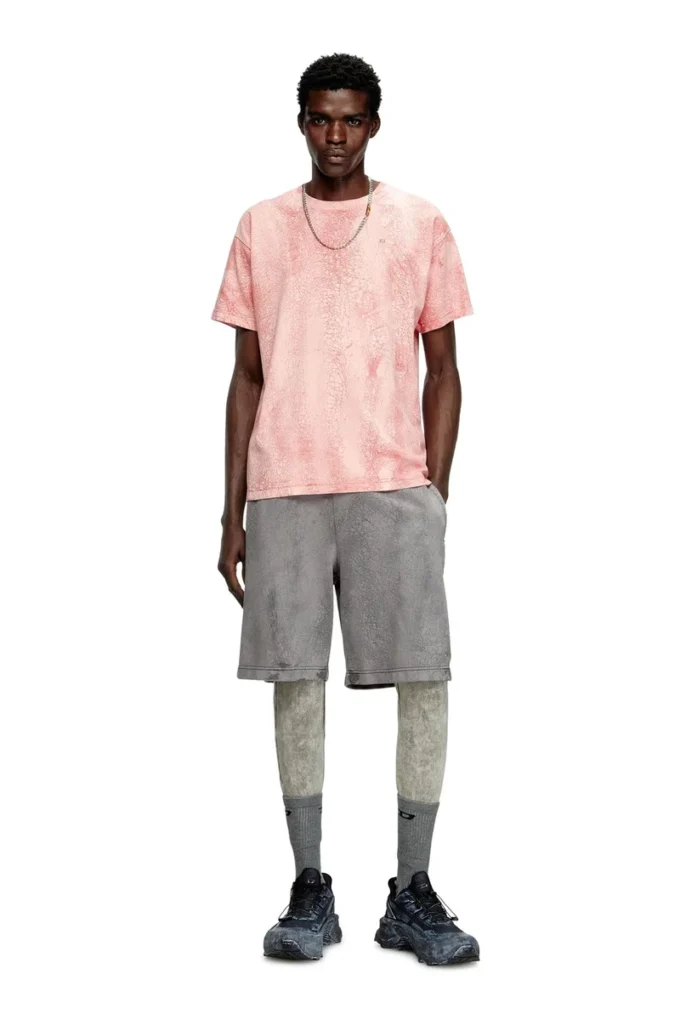 t-norm-t8 T-shirt in waxed jersey t-norm-t8 T-shirt in waxed jersey