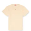t-normy-od-s1 Cotton T-shirt with metallic Oval D t-normy-od-s1 Cotton T-shirt with metallic Oval D