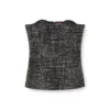 t-orset Bouclé corset top with ultra-low cut t-orset Bouclé corset top with ultra-low cut