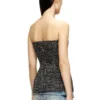 t-orset Bouclé corset top with ultra-low cut t-orset Bouclé corset top with ultra-low cut