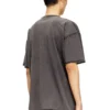 t-rawboxt T-shirt with appliqué logo and raw edge t-rawboxt T-shirt with appliqué logo and raw edge