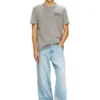 t-rawjust-v1 Acid-wash T-shirt with raw edges t-rawjust-v1 Acid-wash T-shirt with raw edges