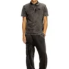 t-rejust-nc-den Polo shirt in denim-effect jersey t-rejust-nc-den Polo shirt in denim-effect jersey
