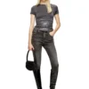 t-rey Jersey top with drawstring sides t-rey Jersey top with drawstring sides