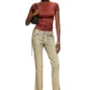 t-rey Jersey top with drawstring sides t-rey Jersey top with drawstring sides