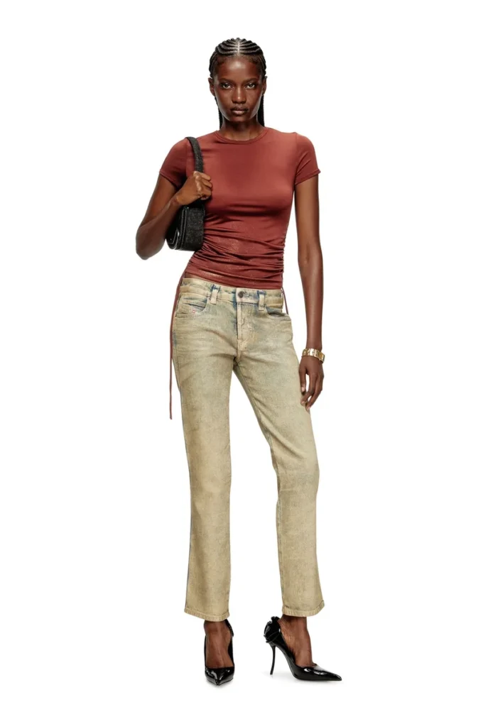 t-rey Jersey top with drawstring sides t-rey Jersey top with drawstring sides