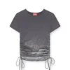t-rey Jersey top with drawstring sides t-rey Jersey top with drawstring sides