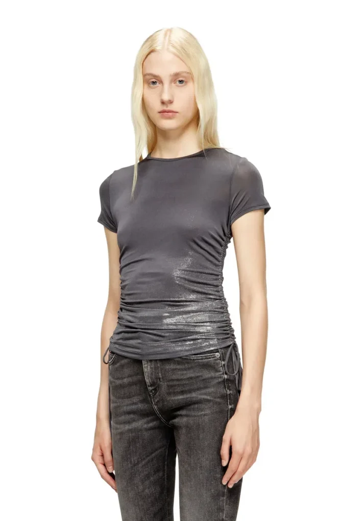 t-rey Jersey top with drawstring sides t-rey Jersey top with drawstring sides