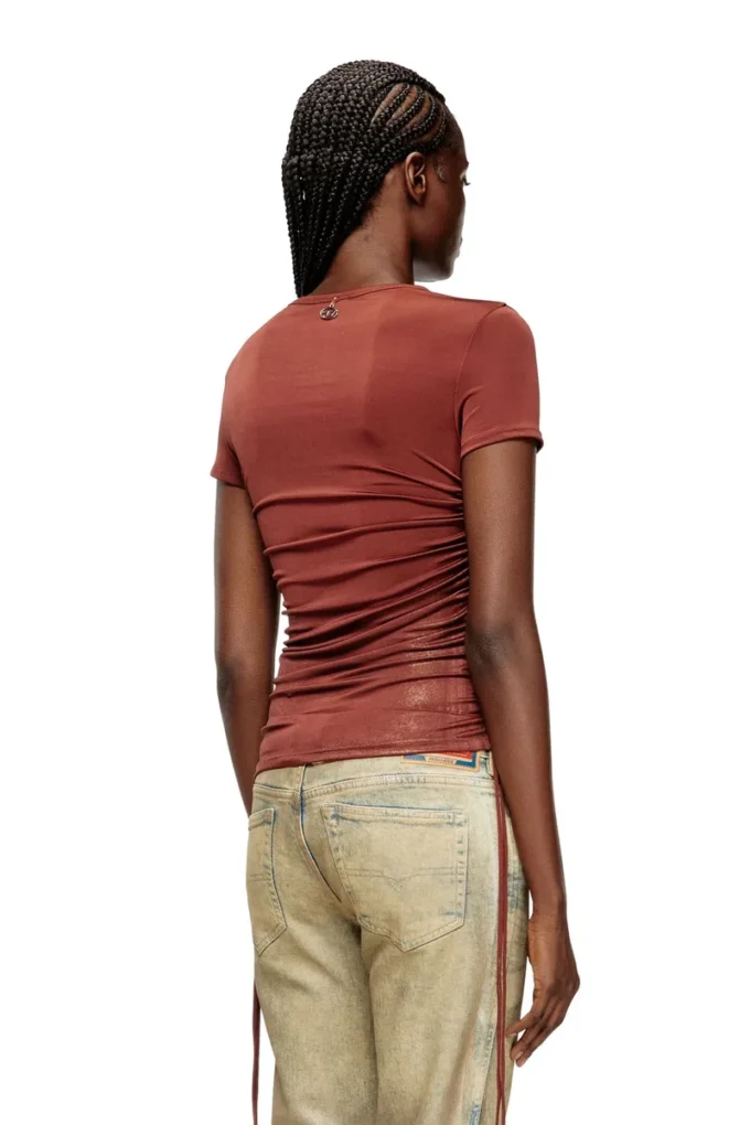 t-rey Jersey top with drawstring sides t-rey Jersey top with drawstring sides