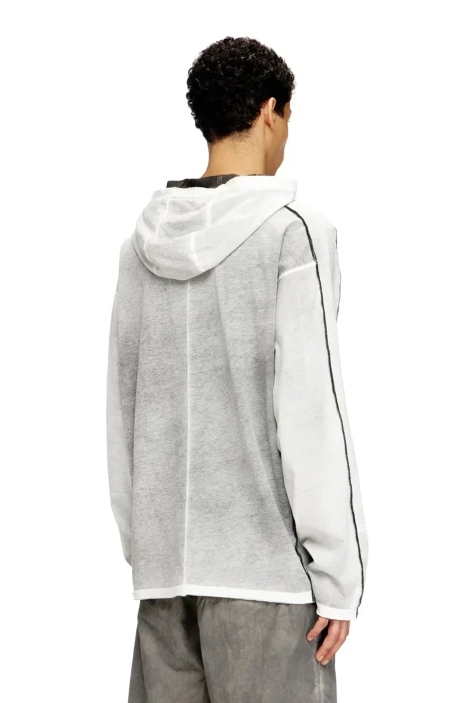 t-riven-ls-hood Cotton hoodie with colour spray t-riven-ls-hood Cotton hoodie with colour spray