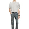 t-riven Relaxed cotton T-shirt with colour spray t-riven Relaxed cotton T-shirt with colour spray