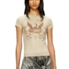 t-roweena Phoenix T-shirt with rhinestones t-roweena Phoenix T-shirt with rhinestones