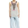 t-shan Tank top with lyrics print t-shan Tank top with lyrics print