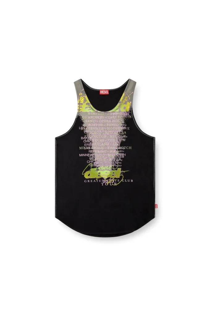 t-shan Tank top with lyrics print t-shan Tank top with lyrics print