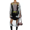 t-shan Tank top with lyrics print t-shan Tank top with lyrics print