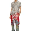 t-smith-devor Tulle polo shirt with destroyed jersey t-smith-devor Tulle polo shirt with destroyed jersey