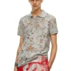 t-smith-devor Tulle polo shirt with destroyed jersey t-smith-devor Tulle polo shirt with destroyed jersey