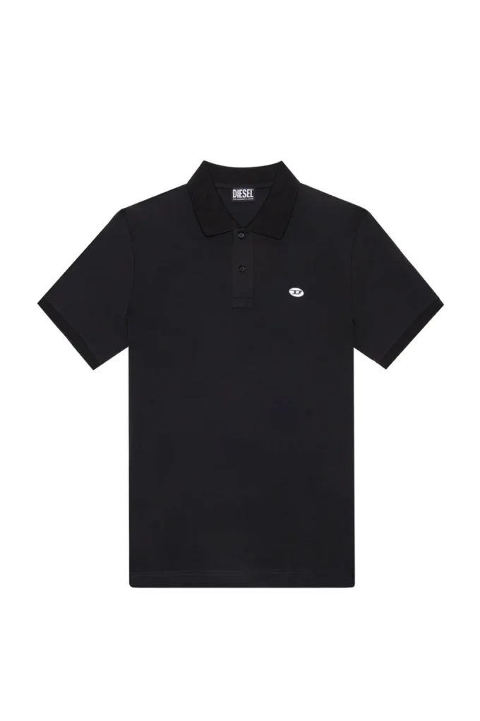 t-smith-doval-pj Polo shirt with D oval Patch t-smith-doval-pj Polo shirt with D oval Patch