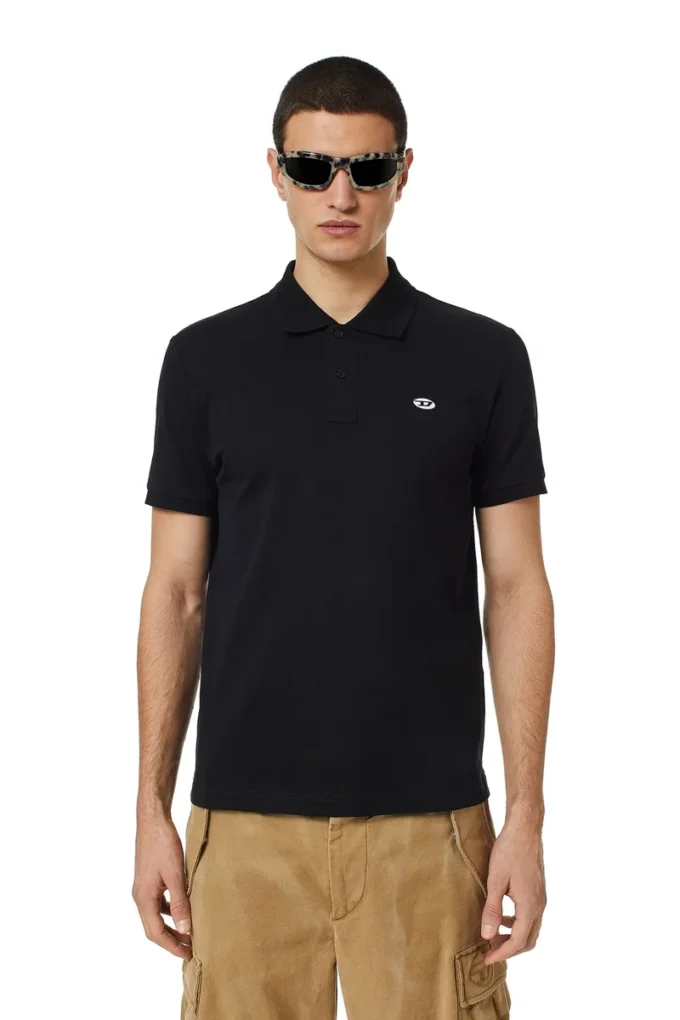 t-smith-doval-pj Polo shirt with D oval Patch t-smith-doval-pj Polo shirt with D oval Patch