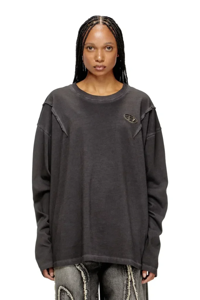 t-thug-t-shirt Long-sleeve T-shirt with faded effect t-thug-t-shirt Long-sleeve T-shirt with faded effect