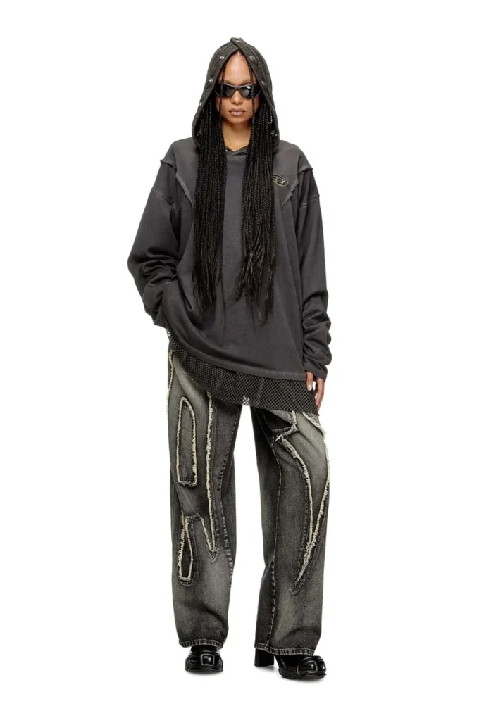 t-thug-t-shirt Long-sleeve T-shirt with faded effect t-thug-t-shirt Long-sleeve T-shirt with faded effect