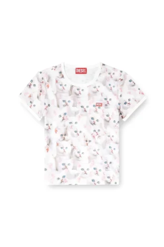 t-unclau Jersey top with all-over print