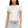 t-unclau Jersey top with all-over print t-unclau Jersey top with all-over print