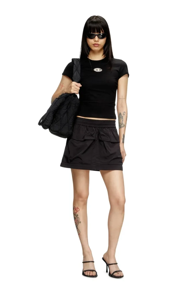 t-uncutie-long-od-q1 Slim fit T-shirt with cut-out Oval D t-uncutie-long-od-q1 Slim fit T-shirt with cut-out Oval D
