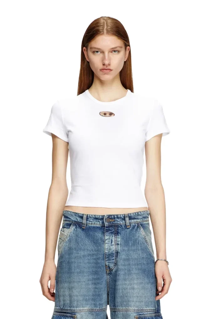 t-uncutie-long-od-q1 Slim fit T-shirt with cut-out Oval D t-uncutie-long-od-q1 Slim fit T-shirt with cut-out Oval D